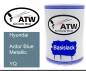 Preview: Hyundai, Ardor Blue Metallic, YQ: 500ml Lackdose, von ATW Autoteile West.